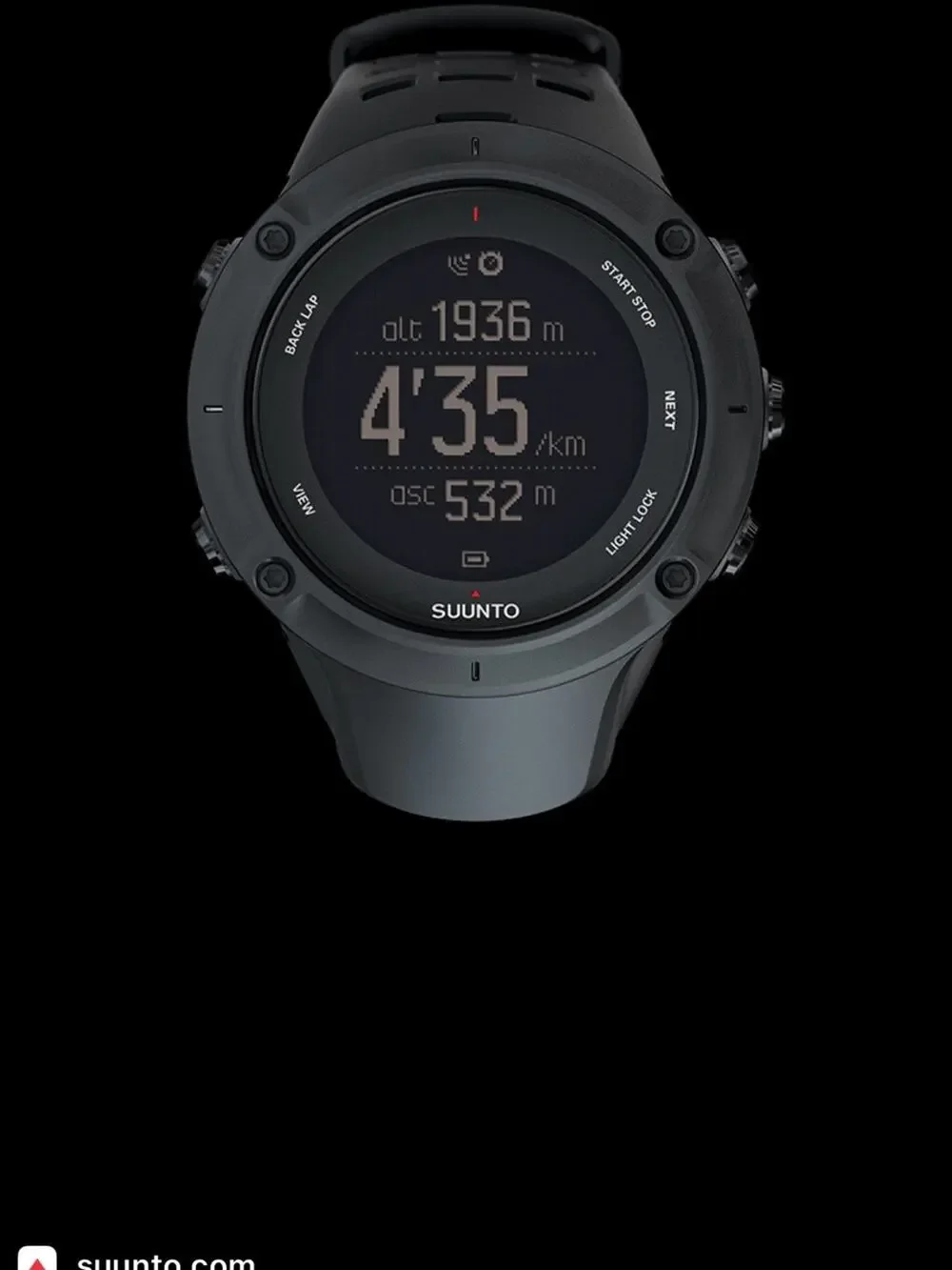 Suunto Ambit3 Peak Black GPS Multisport Watch OW143 + Charger